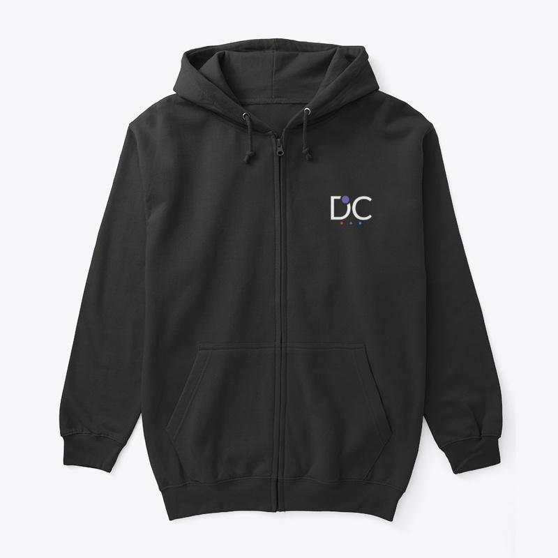 DC 3 Dots Zip Hoodie